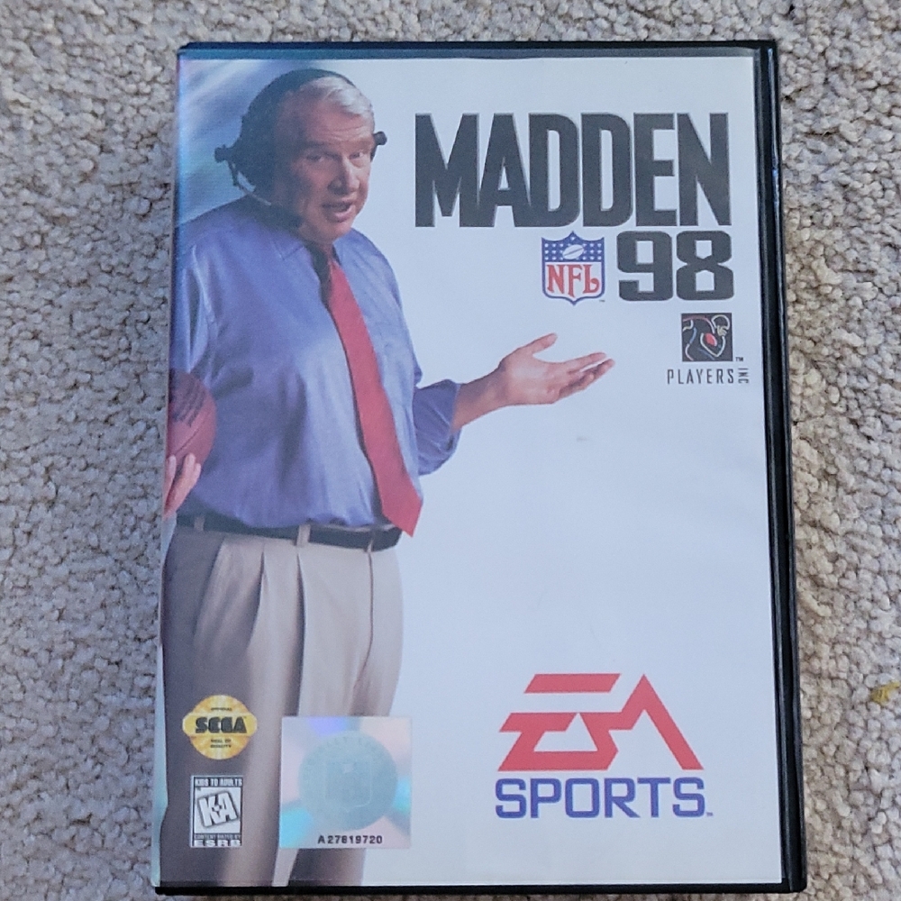 Sega EA Sports Madden 98 Video Game